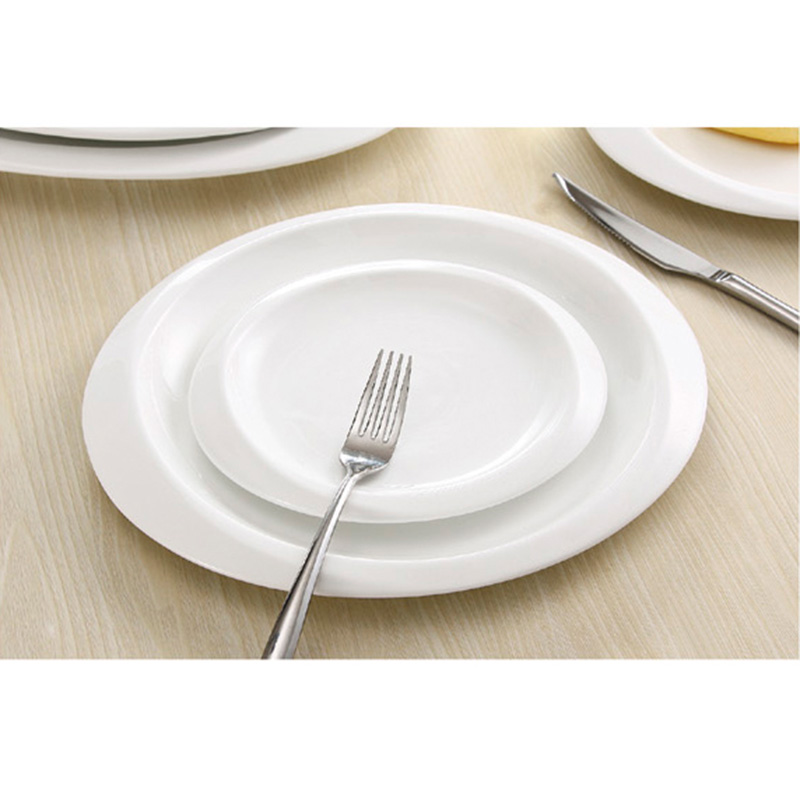 Chinabrett - Hotel 16 darab portugál porcelán étterem étkészlet fehér porcelán étkészlet 15