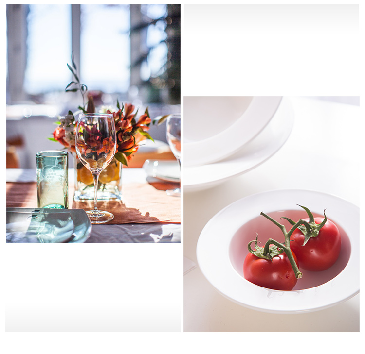 Hatformet porcelænsrunde dyb plade til restaurant 14