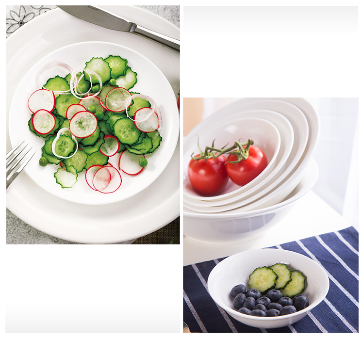 Koreanische und japanische hornförmige Keramik -Suppenschüssel Nudelschale im japanischen Stil 15