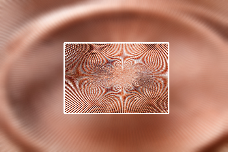 Chinabrett - Tabla Merkato en Guangzhou Rose Gold Plated Glass Charger Plates Geedziĝa Vitra Ŝargilo -Plato 18