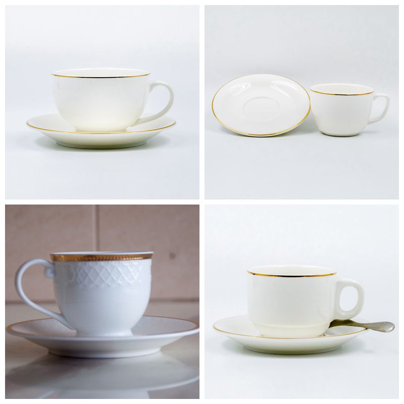 Guangzhou Shenzhen Tableware Part Vitrum Custodes cum Aurum Baced Edge 20