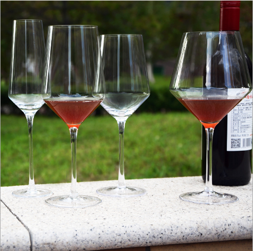 China Wholesale Goblet Wine Glass Cup Crystal Red Wine Glasses Set 11