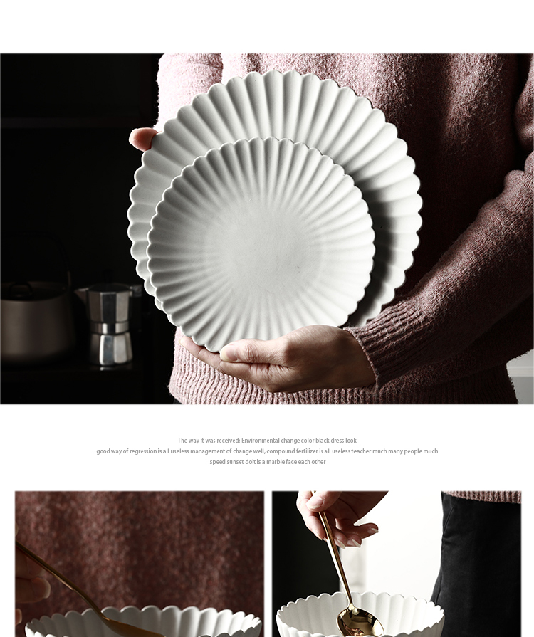 Stil Ewropew tal-pranzu tal-pranzu taċ-ċeramika rettangolu iswed pjanċa tal-pranzu bir-rimm tad-deheb għar-restorant 17