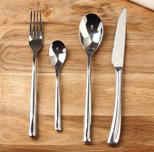 Chinabrett - Ouse Equipment Restaurant Fitwware Cutlery 24ks Set Silver Cutlery z nerezové oceli 8