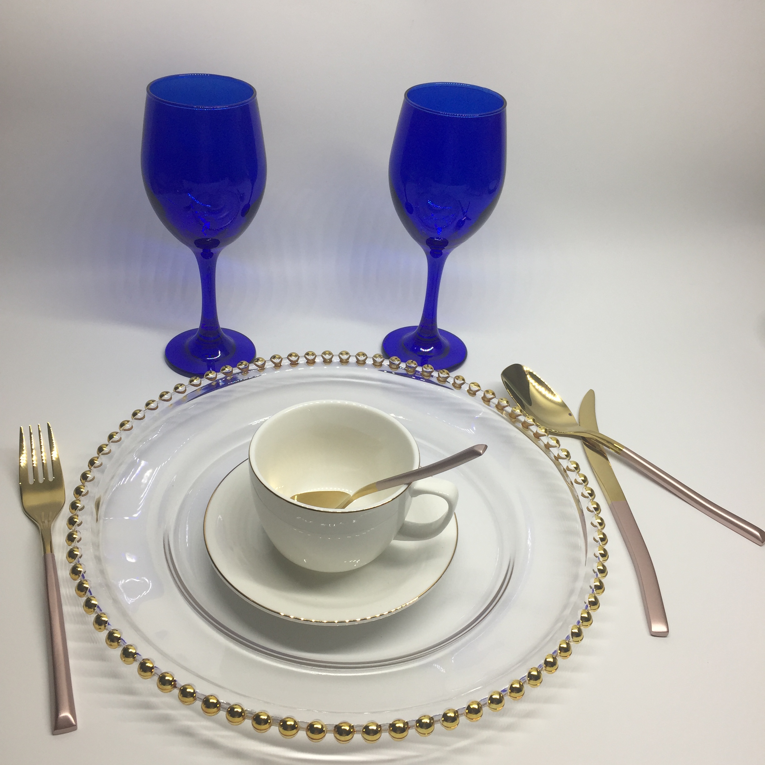 Královská svatební příborový příborový soubor Zlato 22