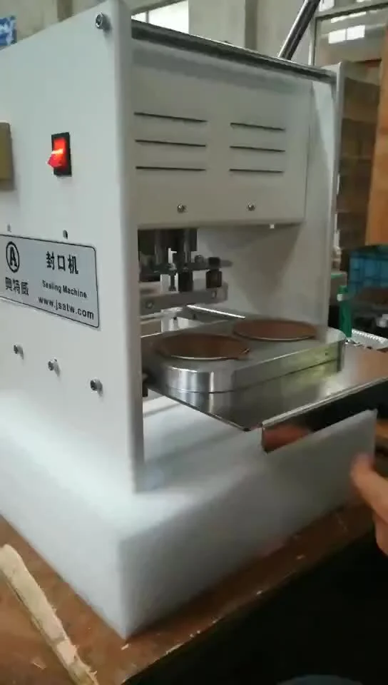Chinabrett-ステッカー充填シーリングパッキングマシンを備えた高品質のアルミホイル空のコーヒーカプセル 1