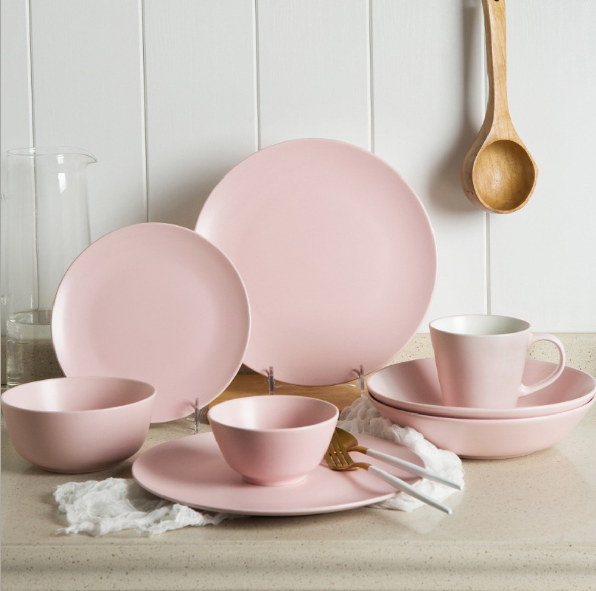 Creative Fashion Simple Ceramic Tableware Set Wholesale Color Western Restaurant Steak Plate Mug Rice Bowl Noodle Bowl 11