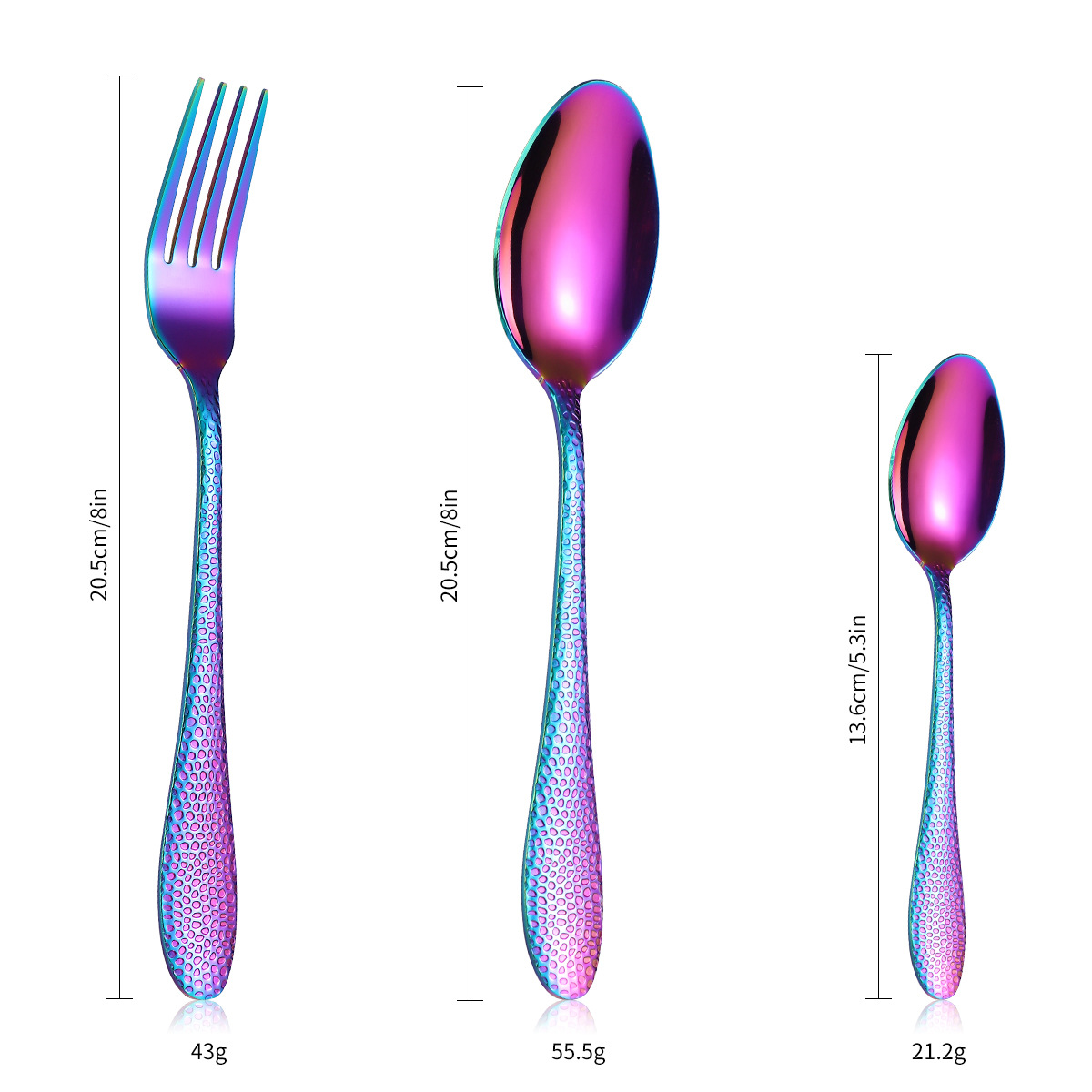 Fonto Neoksidebla Ŝtala Tabla Ligno -Skatolo Donaca Skatolo 16 Aroj 1010 Tranĉiloj, Forkoj kaj Kuleroj Amazon Varma Stila Produktoj 3