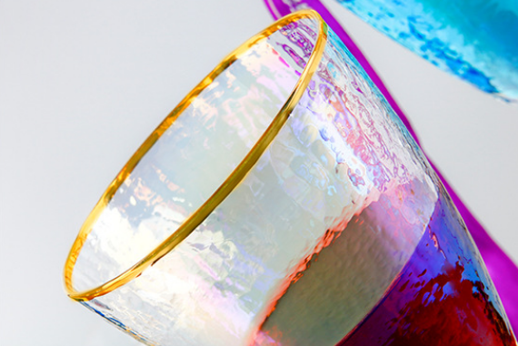 Mano blovita oraj koboldoj klara vino gustumanta ruĝan vinon vitra geedziĝo, datreveno kutimo logo vino glaso 7