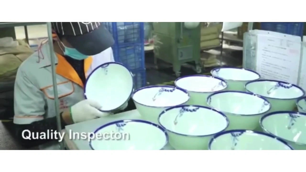 Proces výroby nádobí Brett Melamine Proces výroby nádobí 1