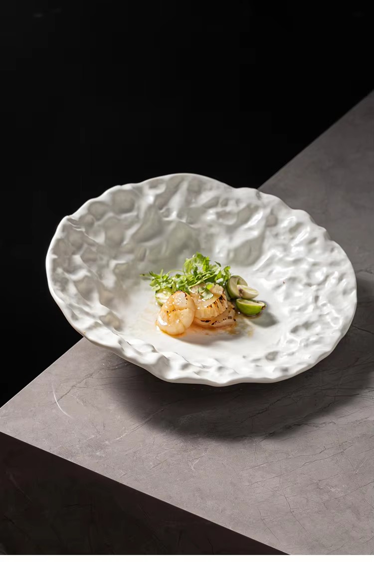 Pogranda Daŭra Ceramika Manĝaĵa Aro 2