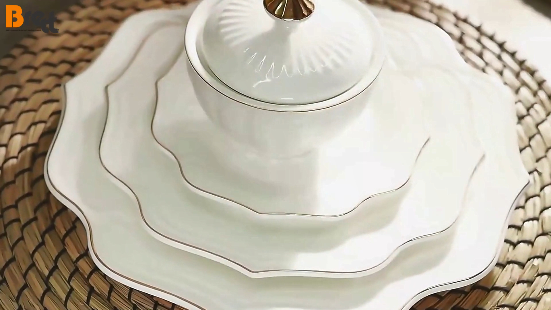 Profesia Fabriko Mariage Vespermanĝoj, Fabrikistoj de Geedziĝa Luksa Plato 1