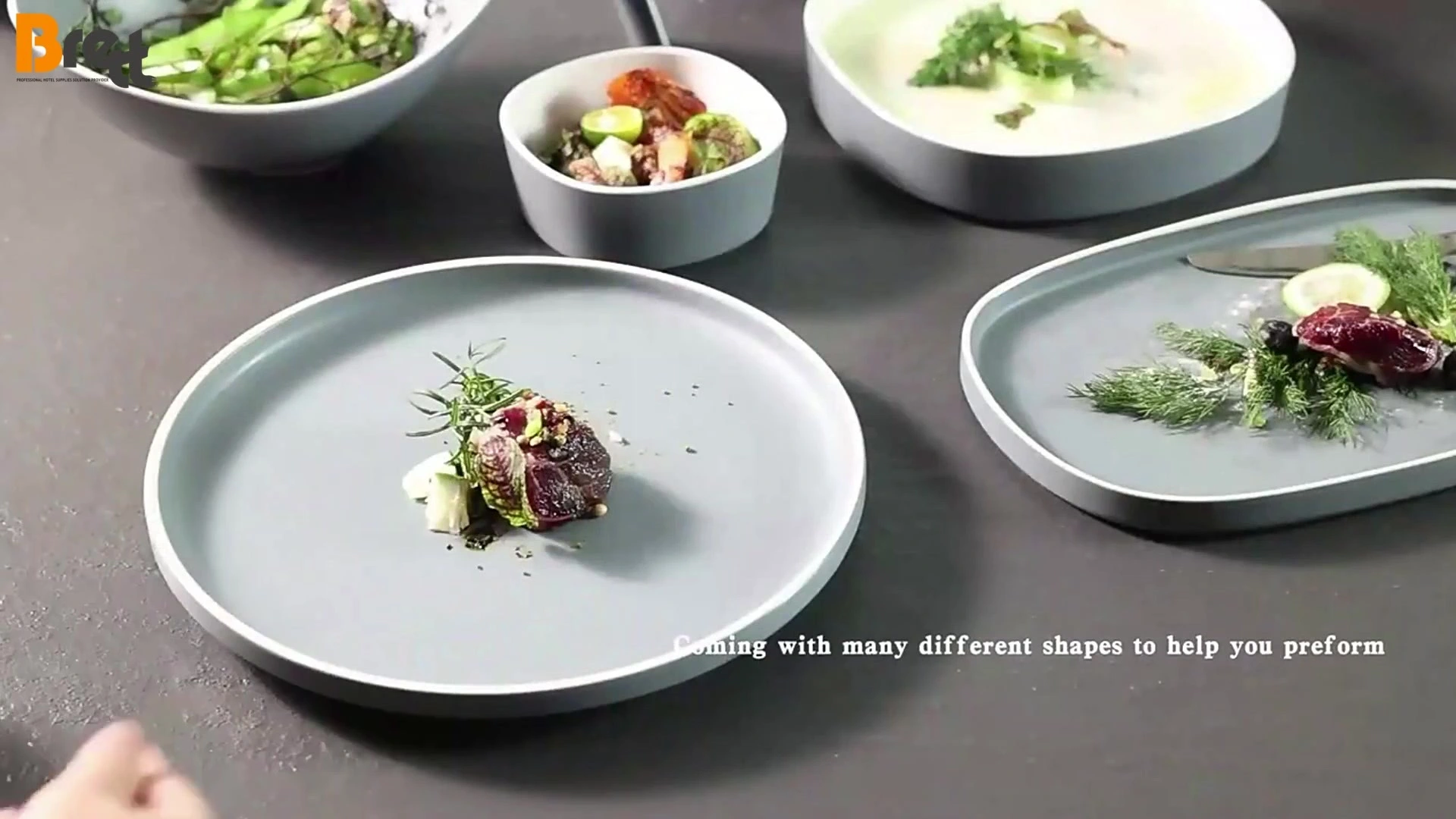 ชุดอาหารค่ำแบบคลาสสิก assiette 1