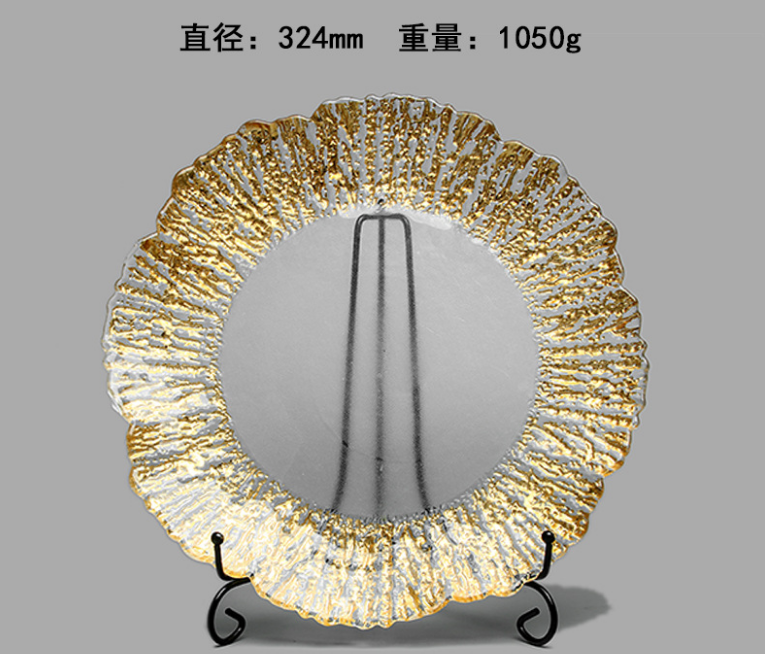 Plato vitra plato frukta plato ora bifsteko krea arbo greno plato manfarita pogranda pogranda 2