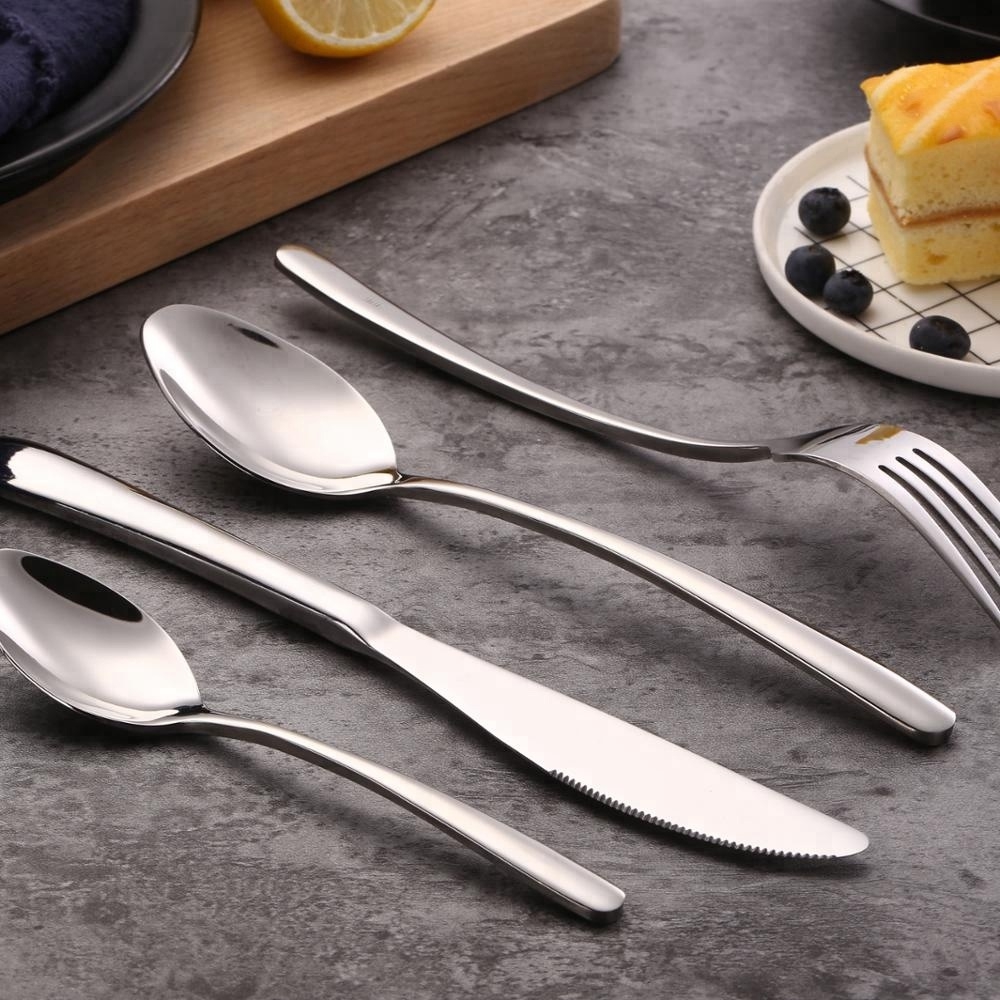 Pograndaj restoracioj, oraj tranĉaĵoj, neoksidebla ŝtala platvaro por geedziĝo 2