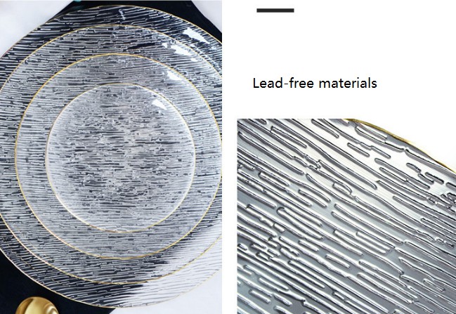 Tabloj Provizita Pano -Plato Klara Ronda Travidebla Hejma Salata Bovlo Frukta deserta bifsteko 3