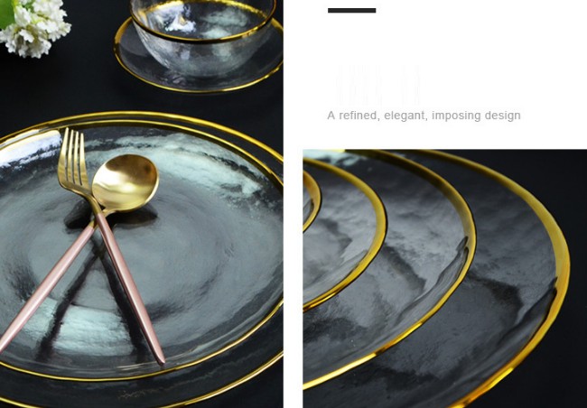 Geedziĝa Hejmuziko Servado aŭ Hejmo Uzu Malmultekostan Vespermanĝan Okcidentan Bifstekon Krea Plado Frukta Plat -Salata Plato 2