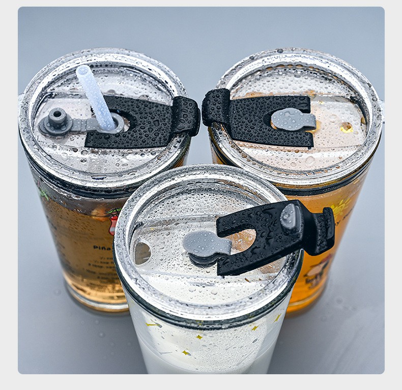 Agordu kolor -presadon 450ml glacia akvo -lakta suko vitraj tasoj Mugs Pogranda Varma Vendado 6