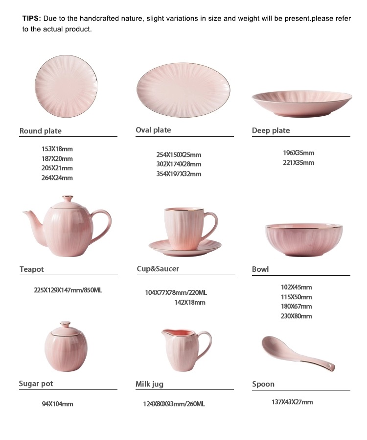 Plej novaj produktoj alta temperaturo Brett Elegancy enŝovitaj rozkoloraj eŭropaj manĝotabloj 1