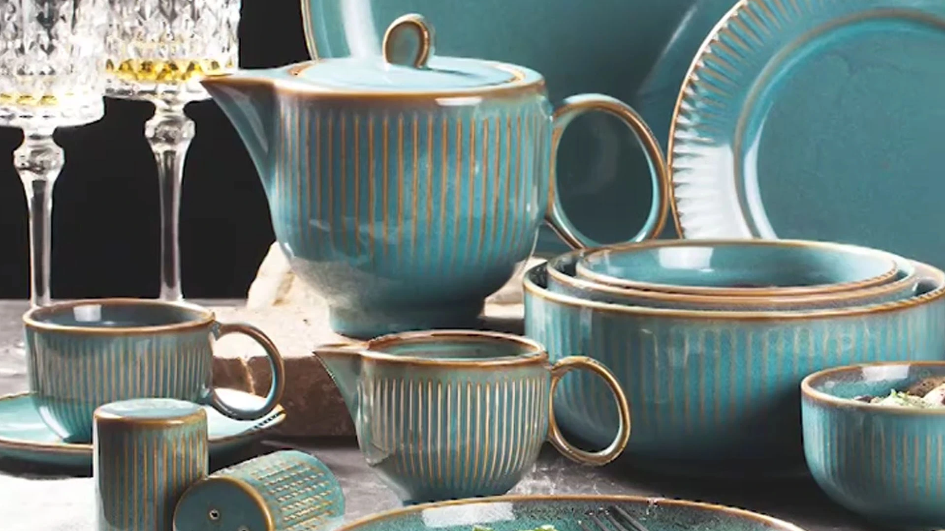 Модная трансмутацыя Brett Keln Color wherged Glaze China Coffee Cup Cup 1