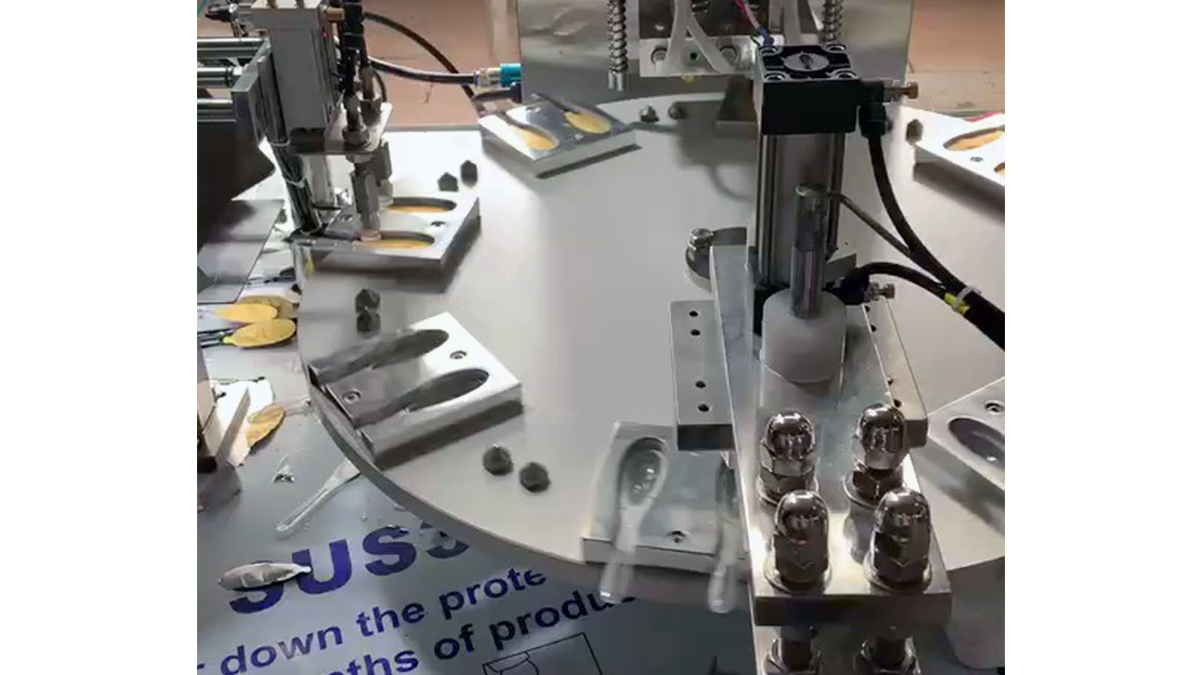 Altrapida aluminia folio mielo kulero sigela enpakilo/ 2021 Nova 7g 10g mielo pleniganta maŝinajn fabrikantojn 1