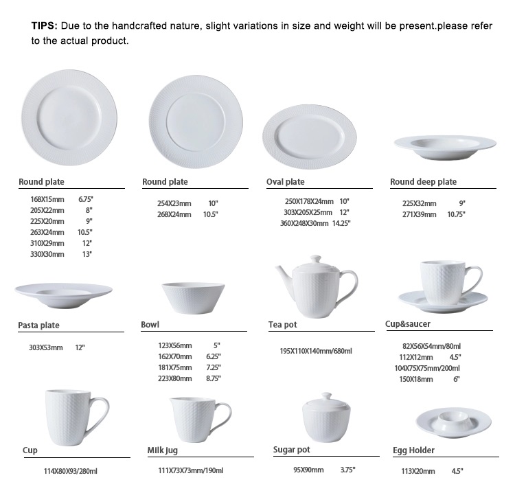 Fiŝa ŝablona desegno hotelo blanka vespermanĝa aro, plej vendanta luksajn produktojn tablo -porcelano 1