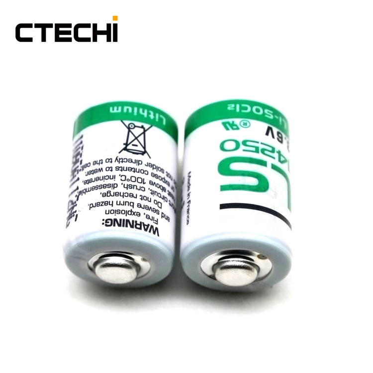 SAFT LS14250 Langlebige 3,6-V-Lithiumbatterie versorgt Ihre Geräte jahrelang mit Strom (bis zu 10 Jahre Haltbarkeit) 1