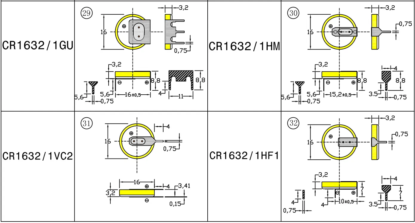 CTECHi coin cell personalized for camera 2
