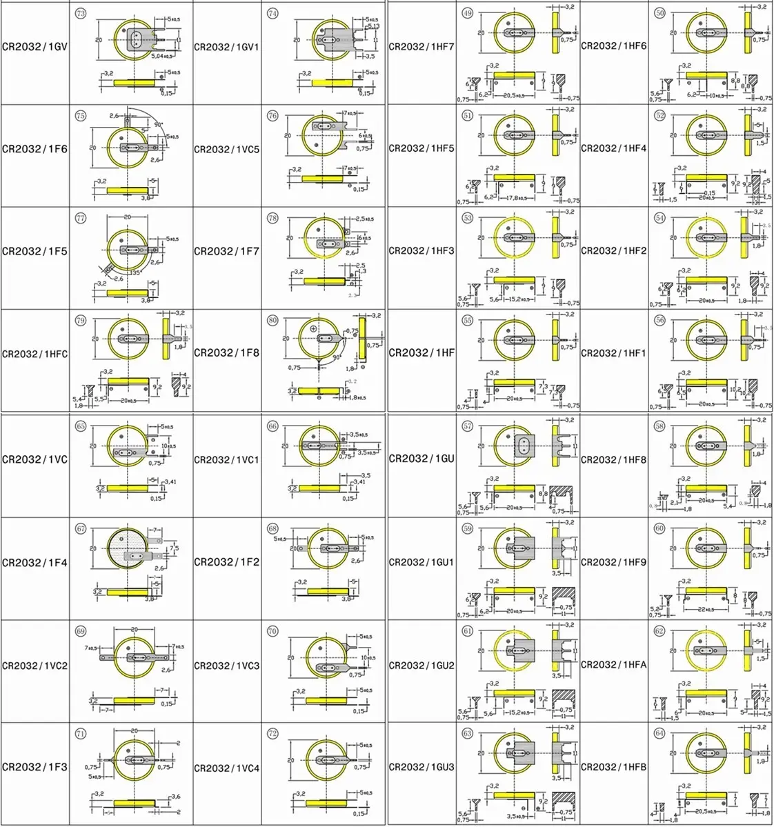 primary primary cell battery supplier for computer 2