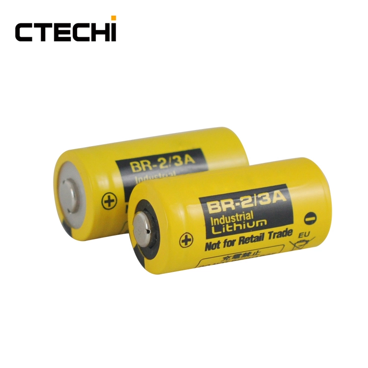High temperature lithium battery BR-2/3A 1