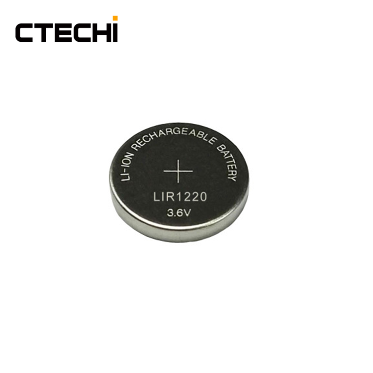 LIR1220 Rechargeable Coin Battery (3.6V) Long-Lasting Power for Watches, Toys 1