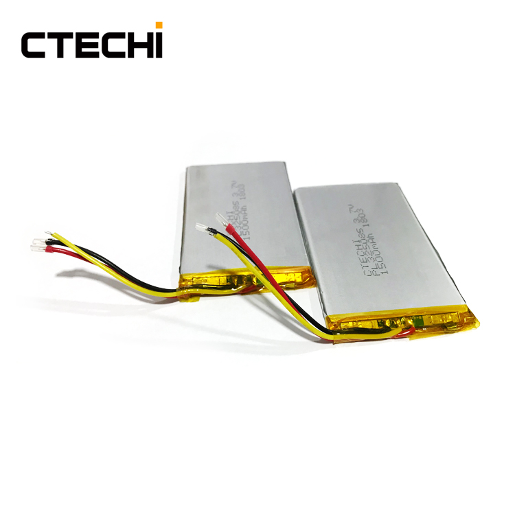 CTECHi lithium polymer battery customized for electronics device 2