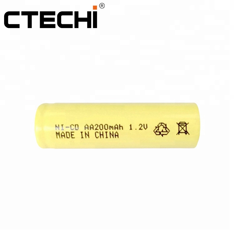 NiCd AA 200 mAh 1,2 V wiederaufladbarer Akku für Elektrowerkzeuge 1