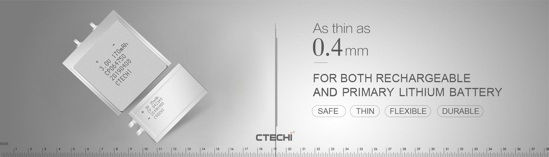 reliable ultra-thin battery series for manufacture 2