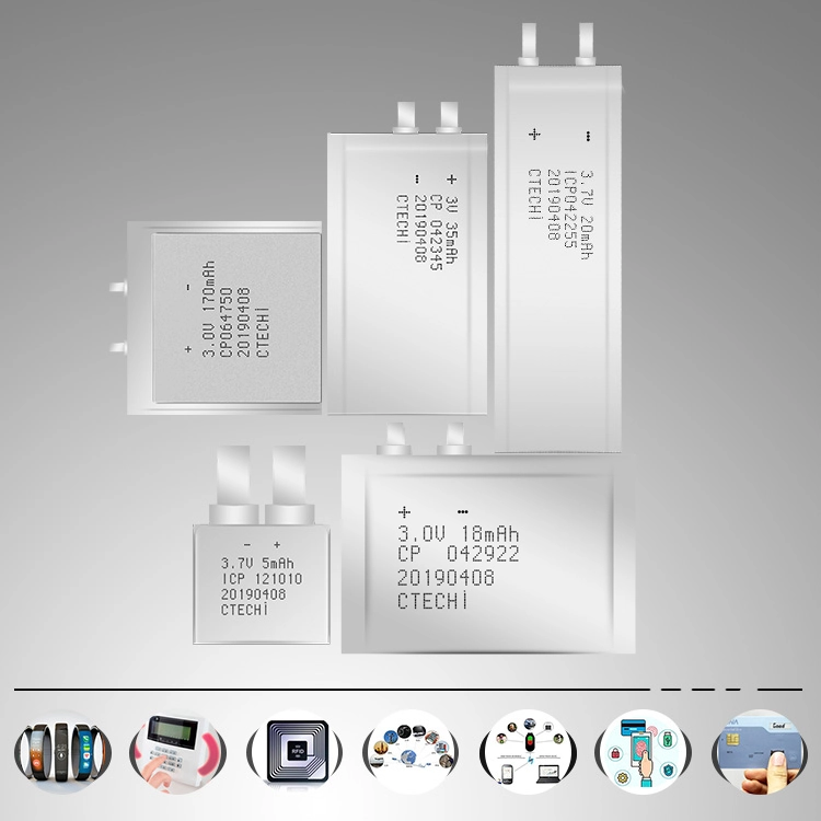 otp micro slim battery customized for factory CTECHi 3