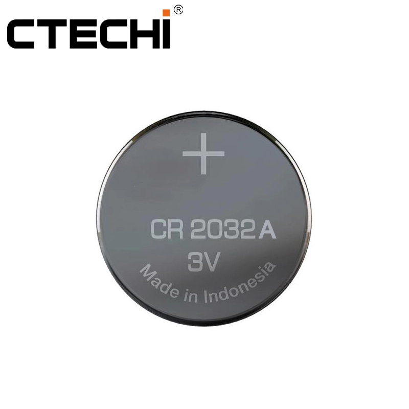 CR2032A 3V 210mAh Knopfzelle mit weitem Temperaturbereich für Taktstromversorgung 1