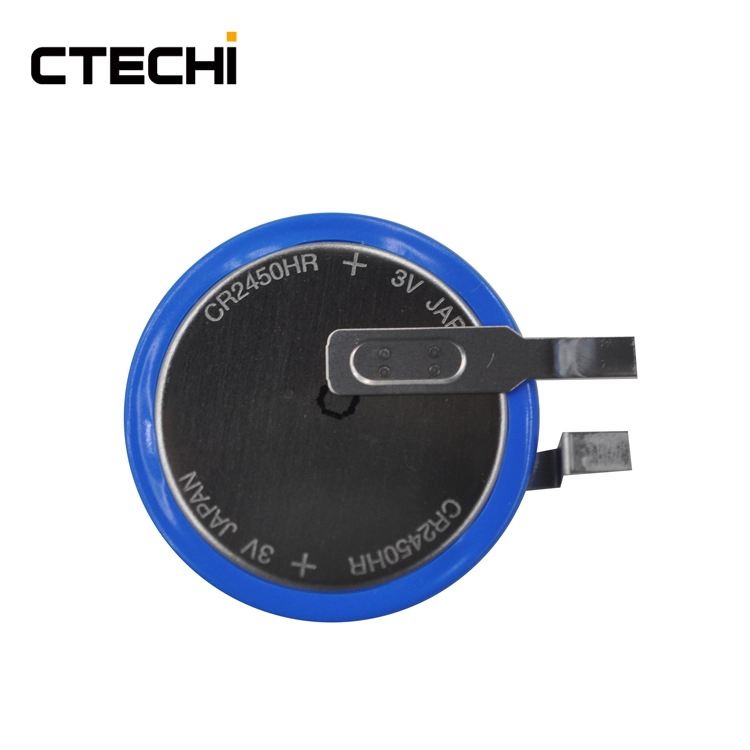 CR2450HR 3V 550mAh Primary Button Cell for Tracking Locating Devices 1