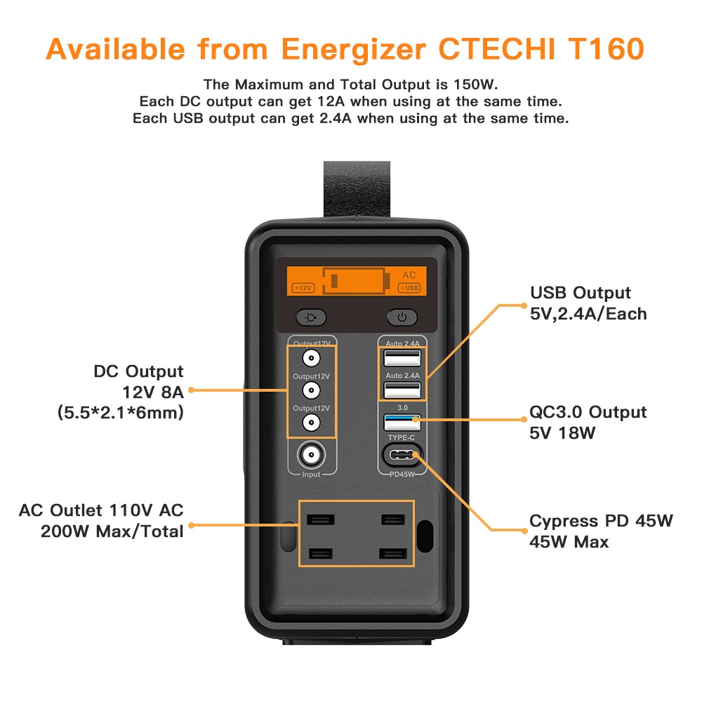 CTECHi best camping power station customized for commercial 3