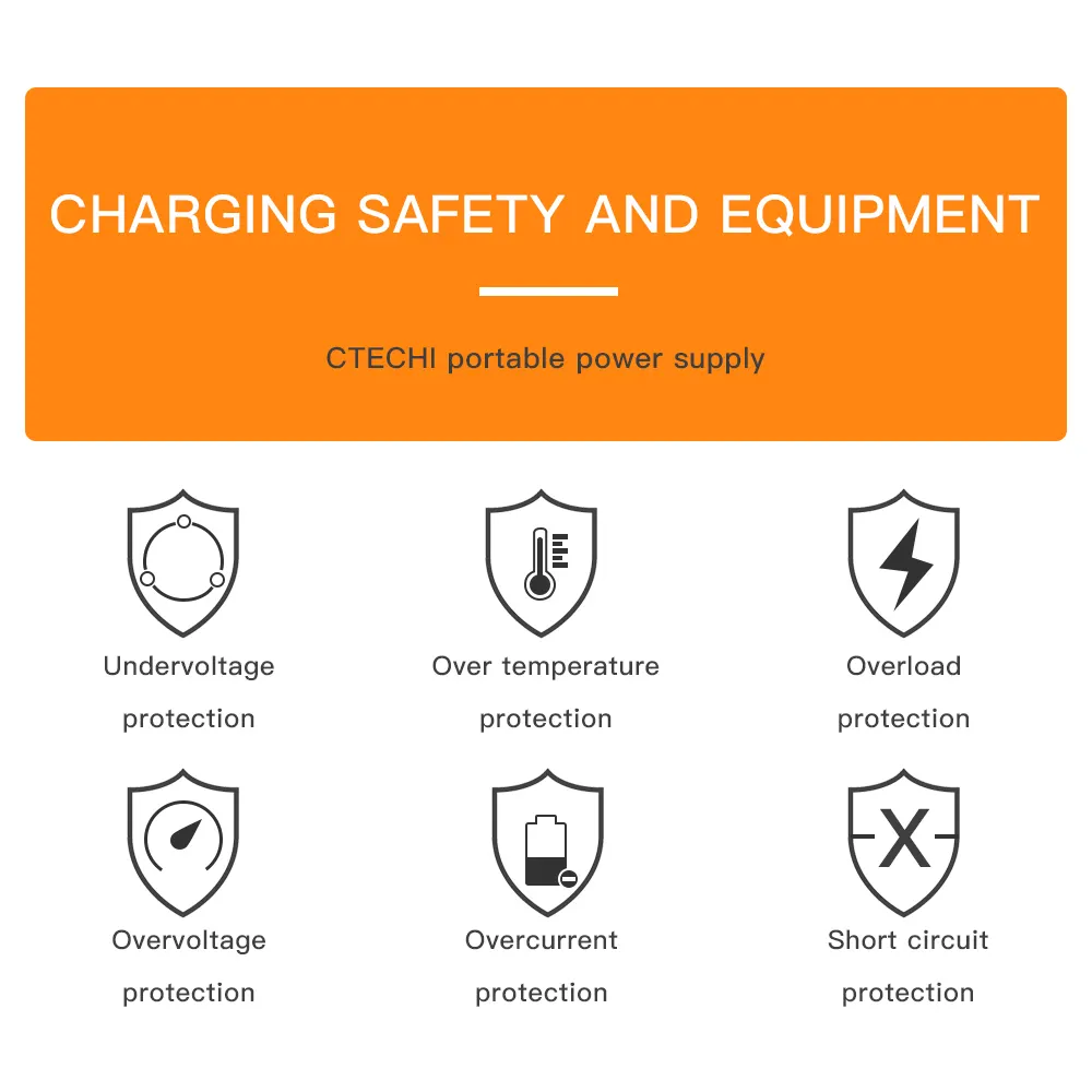 CTECHi 1500w power station customized for camping 6