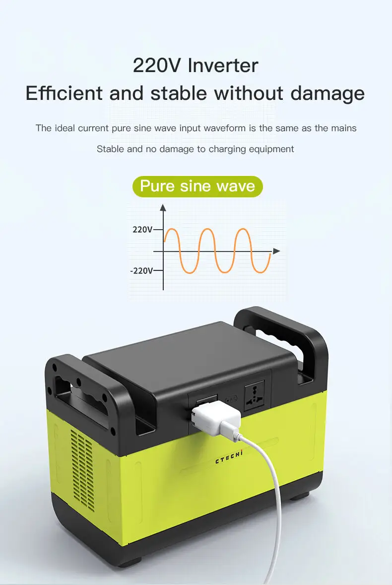 professional portable solar power station customized for back up 10