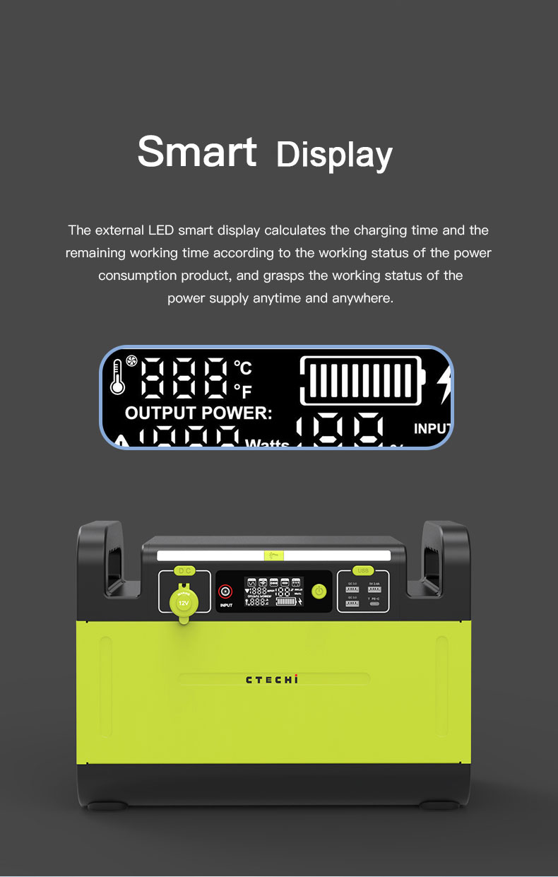 stable 1500w power station manufacturer for outdoor 8