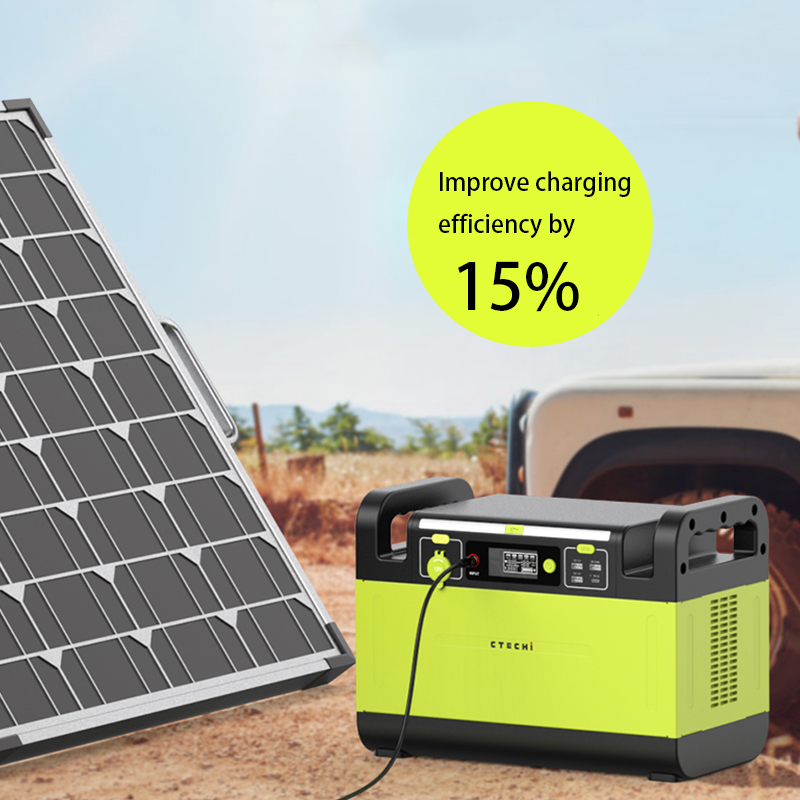 Portable Power Station 1000W 110V 220V Machine Backup battery For Emergency 7