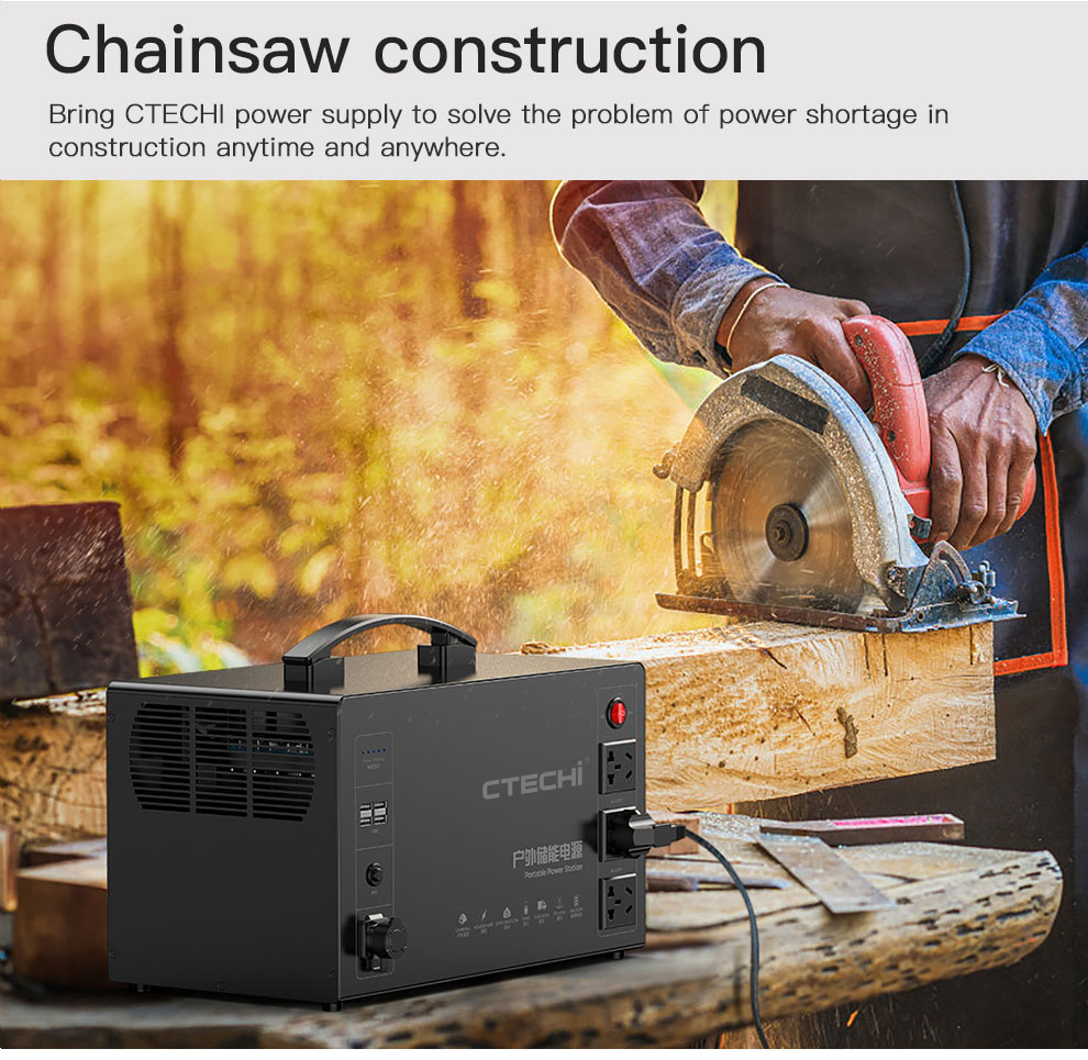 CTECHi stable 1500w power station manufacturer for outdoor 7