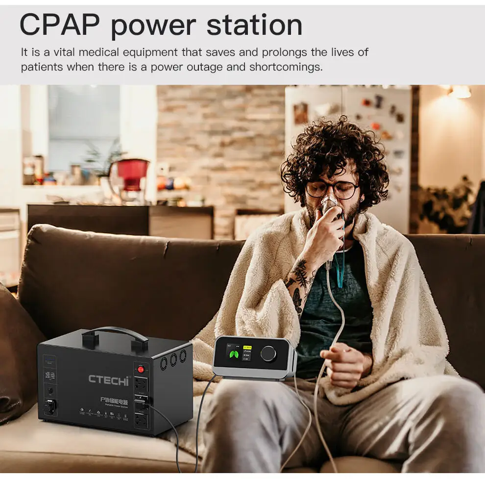 CTECHi certificated lifepo4 power station manufacturer for camping 9