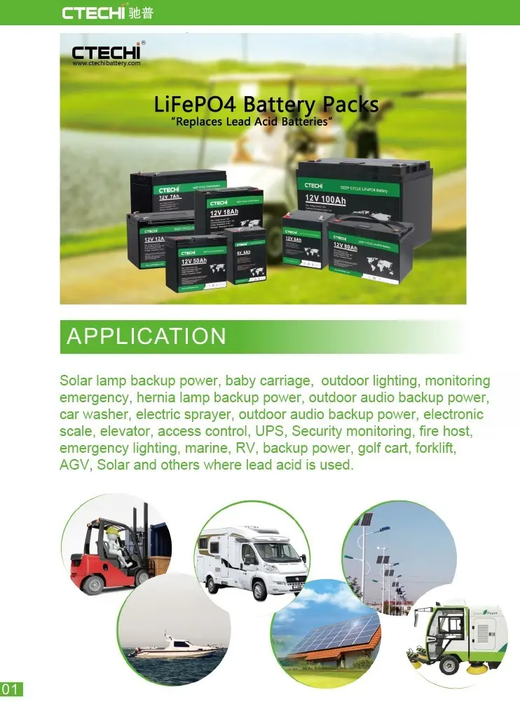durable lifepo4 power pack supplier for E-Sweeper 2