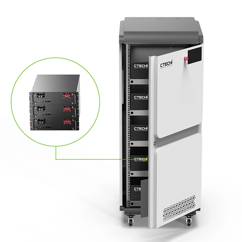 CTECHI 10 kWh ESS Energiespeichersystem Home Solar Off Grid Energiespeicher LiFePO4 Batterie-Backup 1