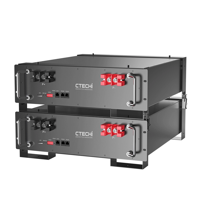 CTECHI 4U 48V 150Ah Solar Energy Storage Telecom Base Station 48V Lifepo4 Battery Pack 1