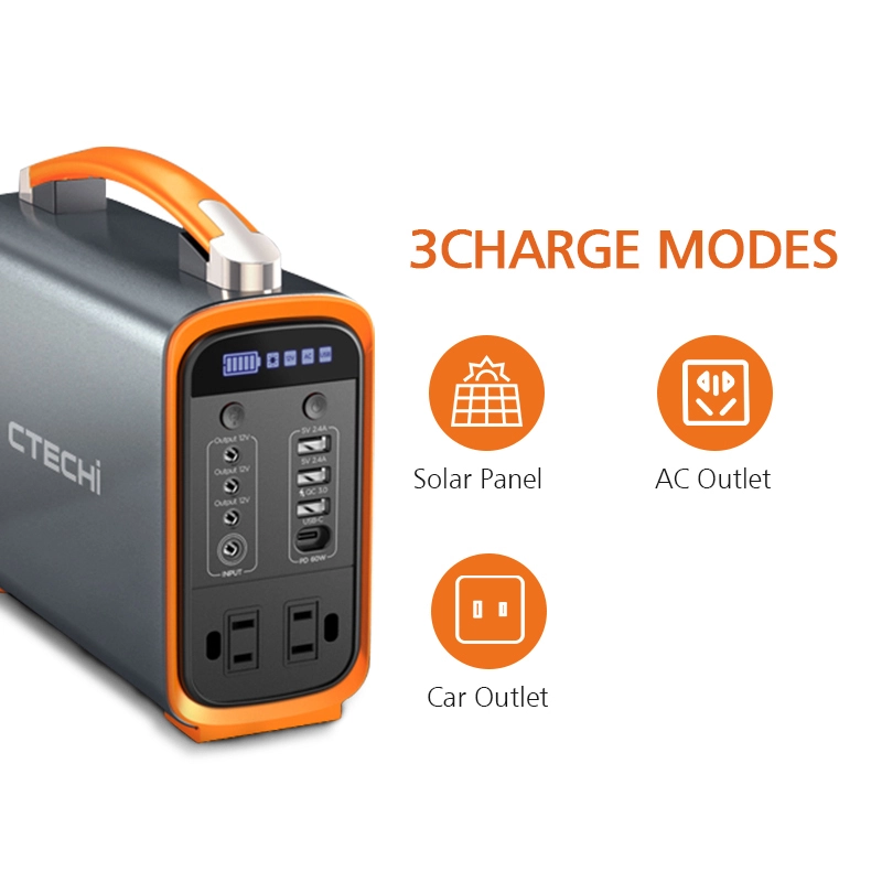 US EU JP AU UK Voltoage Applicative Big Power 307WH 96000mAh Portable Power Station 1