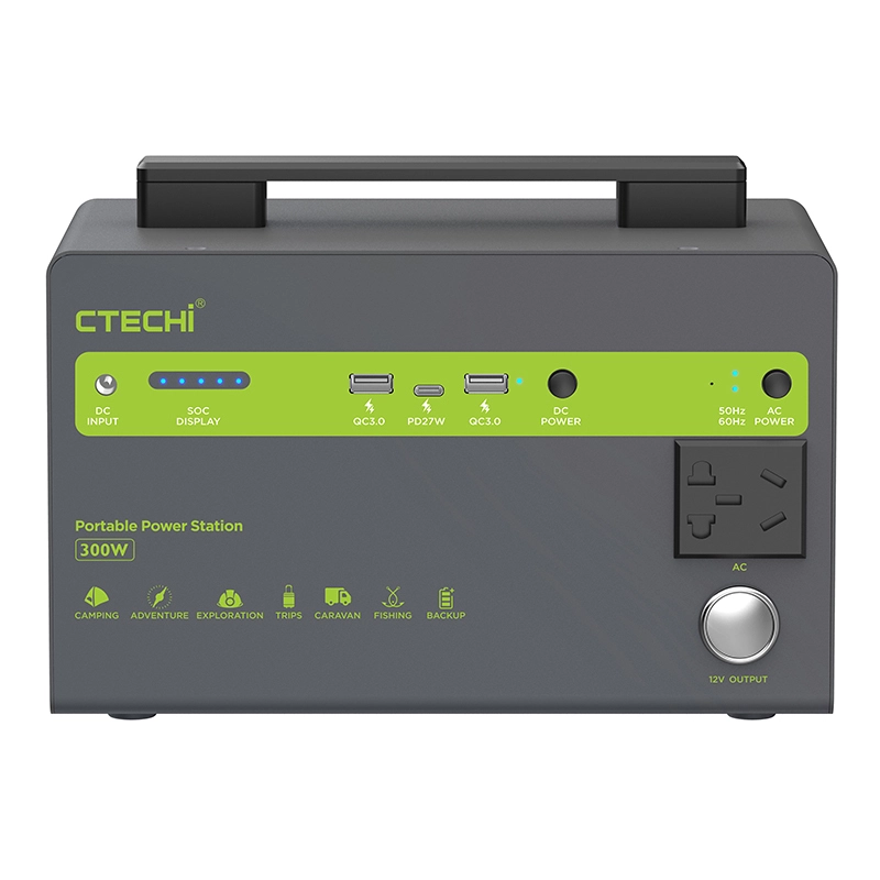 300 Watt Lithium Battery Portable Camping Power Supply Outdoor RV Trip Power Station 1