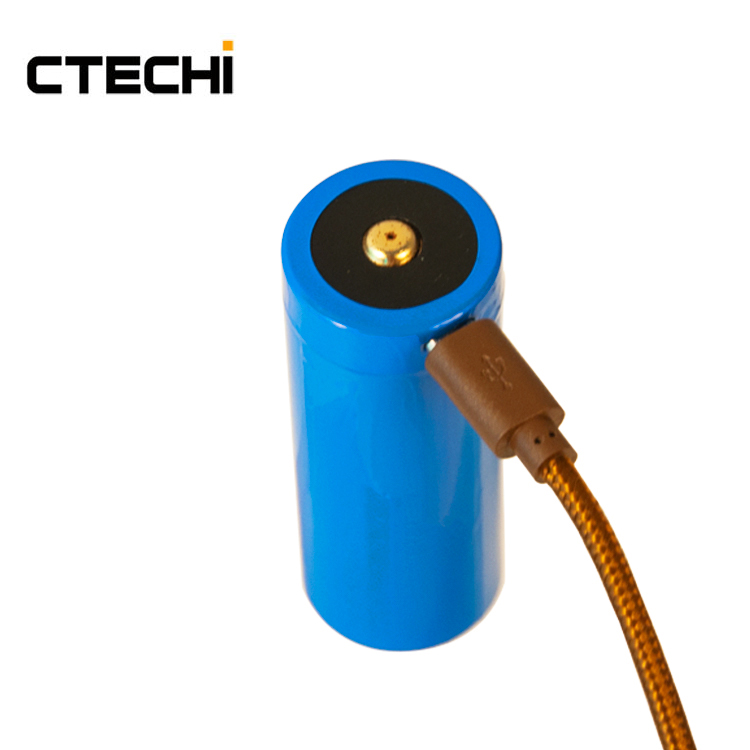 New function 3.0V 3.7V Li ion USB Rechargeable Battery Lithium Batteries for Flashlight Toys Electronics mini fans Intelligent Lock 6